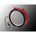 DBK Special Parts (Ducabike) EVO LED Dual Color Clear Wet Clutch Cover for the Ducati Panigale / Streetfighter / Multistrada / Diavel V4 DBK Special Parts (Ducabike) EVO LED Dual Color Clear Wet Clutch Cover for the Ducati Panigale / Streetfighter / Multistrada / Diavel V4